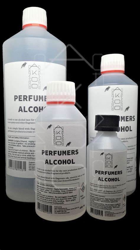 perfume base alcohol.